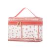 Modische PVC Tragbare Toiletten Tasche Reise Kosmetik Aufbewahrung Multifunktionale Tragbare Wasserdichte Kosmetiktasche