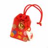 Japanse Asakusa Tempel Omamori Bedel voor Gezondheid, Liefde en Wensen 4*6cm Rood