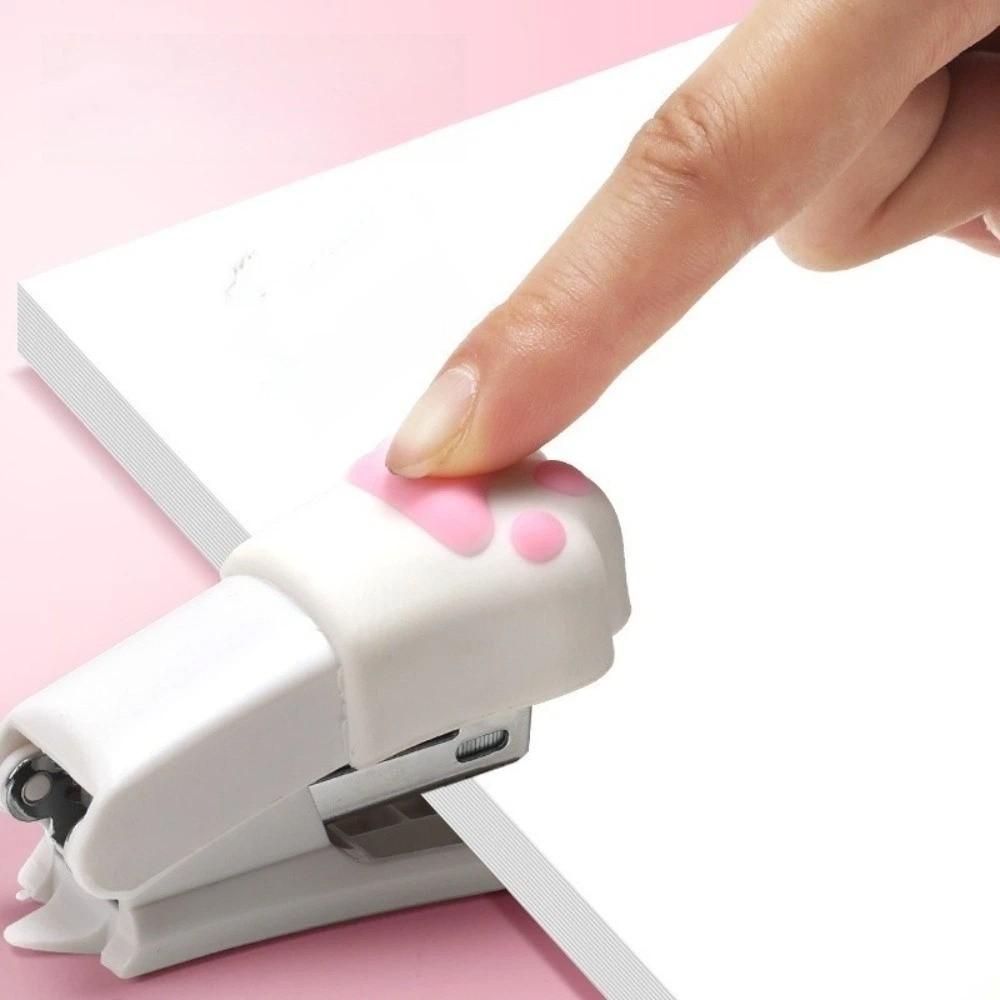 Handheld Cat Paw Stapler Multifunctional Cat Claw Stapler Mini Stapler Set  Office Use