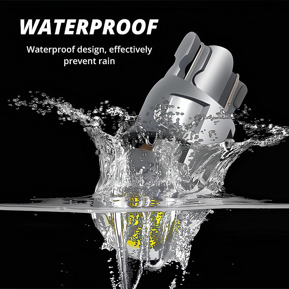 2pcs T10 Led Signal Lamp Car Bulb W5W 194 168 Trunk Reading Interior Lamps Clearance Backup Reverse Light License Plate White