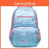 Rabbit Pattern Unisex Schoolbag Kids Backpack Compartment Breathable Lightweight