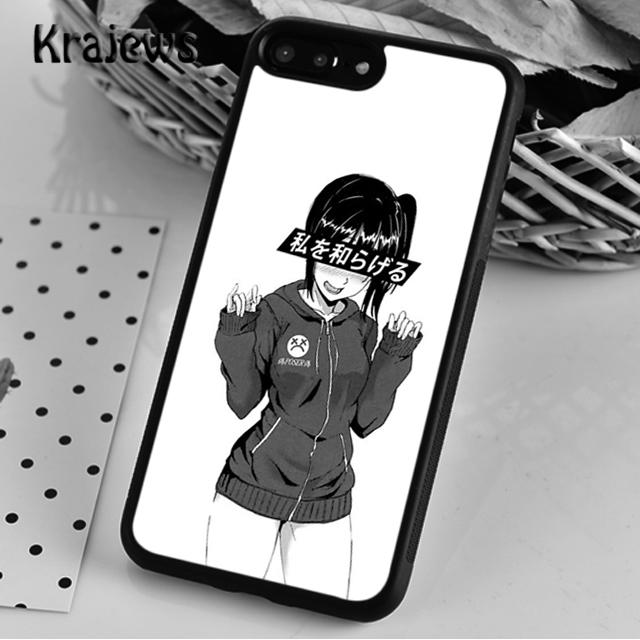 Sad Japanese Anime Aesthetic For iPhone 17 Air 16 Phone Case Cover 15 14 plus 12 13 pro max coque Shell Fundas