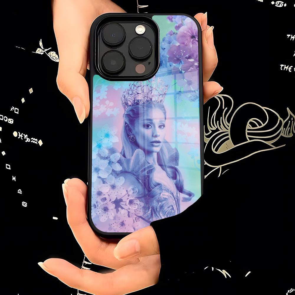 A- Ariana G-Grande Phone Case PC+TPU For IPhone 15 16 17ProMax 13 16 11 12 14 Pro Xs Max Mini Xr X Plus Cover