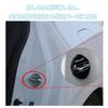 Haoshilianfa Door Striker Covers for Toyota Hilux GUN125 120 Series 2017 Stainless Steel Door Lock Covers Easy Installation Metallic Set of 4