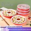 HUIHUADU Disposable Round Dumpling Takeout Boxes