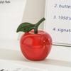 Apple Pear Ornament Ceramic Simulation Fruit Statue Sculpture Artwork Birthday Gift Home Decoration Crafts Miniatures Figurines