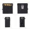 Wooden Mini Guitar Amplifier Amp Speaker 5W with 6.35mm Input 3.5mm Headphone Output Supports Volume Tone Adjustment