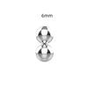 2 Pcs Stainless Steel Magnetic Balls With Strong Magnetic Suction And Smooth Surface Perfect For Stress Relief Office Home