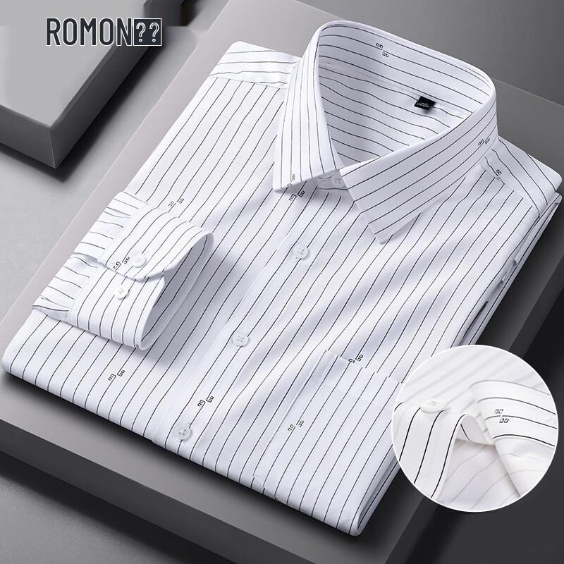 

Мужская рубашка ROMON в стиле business casual с длинным рукавом 40