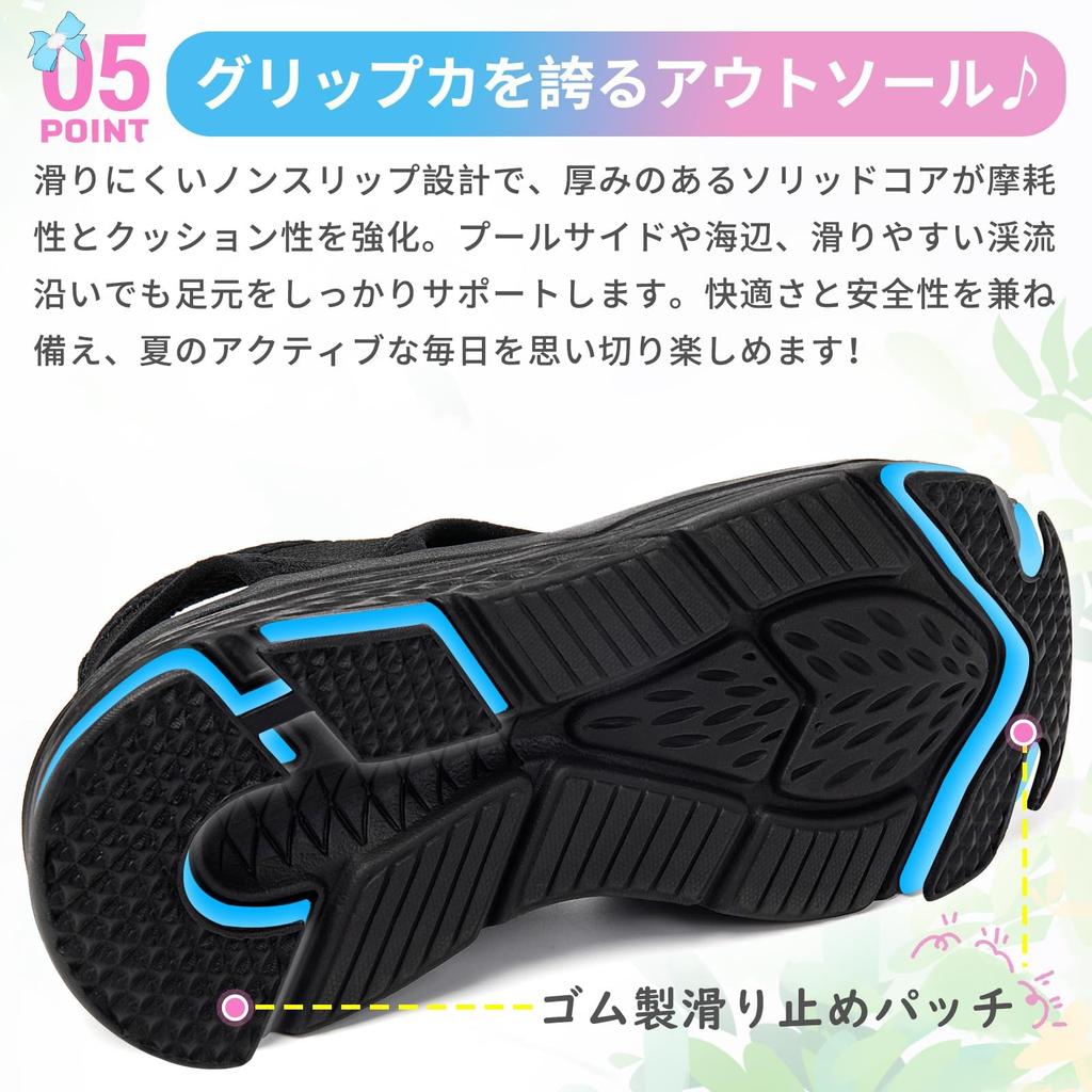 MERPHINE Office Sports Walking Knit Stylish Thick Comfortable for Summer Women's Sandals, Sandals, Sandals, Mesh, Sole, Breathable, Lightweight,