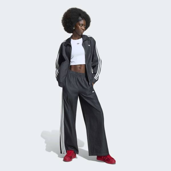 Adidas Summer Glow Denim Wide Leg Pants Ky8112