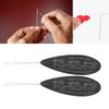 20pcs Flexible Loop DIY Needle Threader Black Hand Sewing Needle Threader  For Crafting