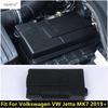 Car Electrode Engine Battery Positive Negative Anode Dustproof Cover Protect Accessories For Volkswagen VW Jetta MK7  -