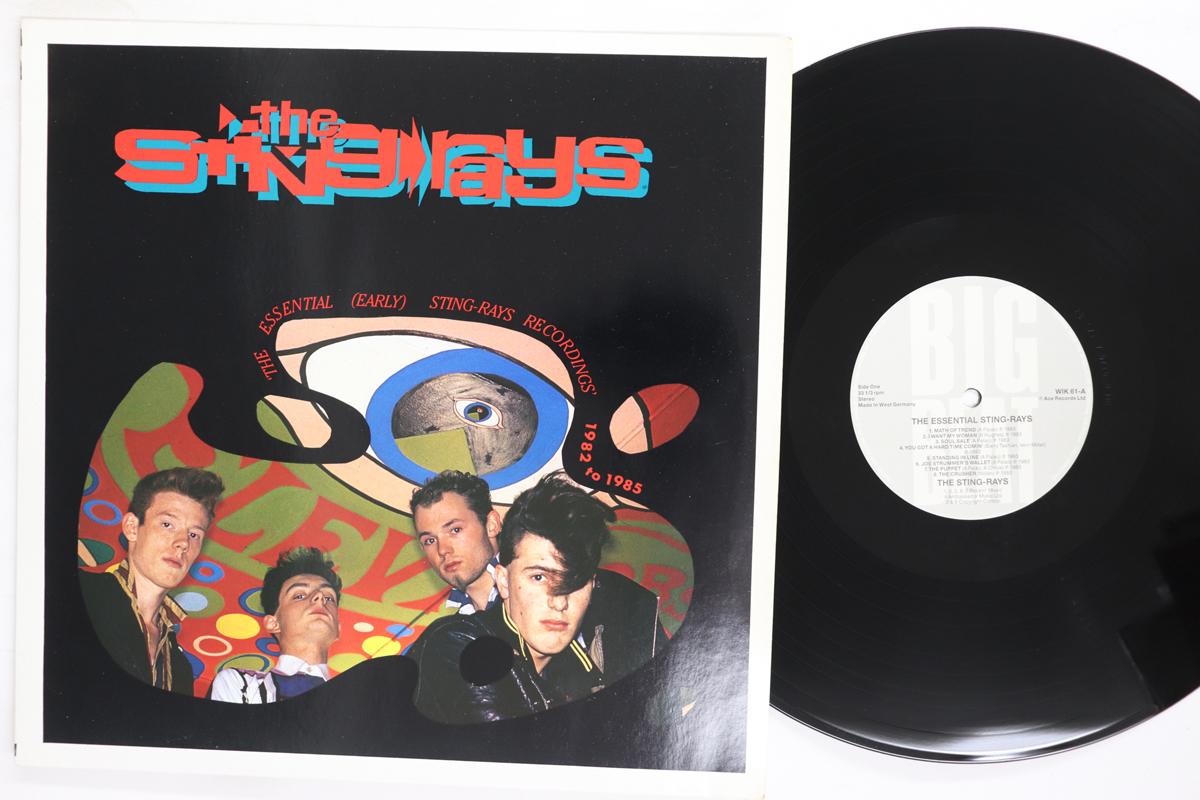 LP Record STINGRAYS  Essential Early Stingrays Record WIK61 BIG BEAT 1987 UK Rock Used