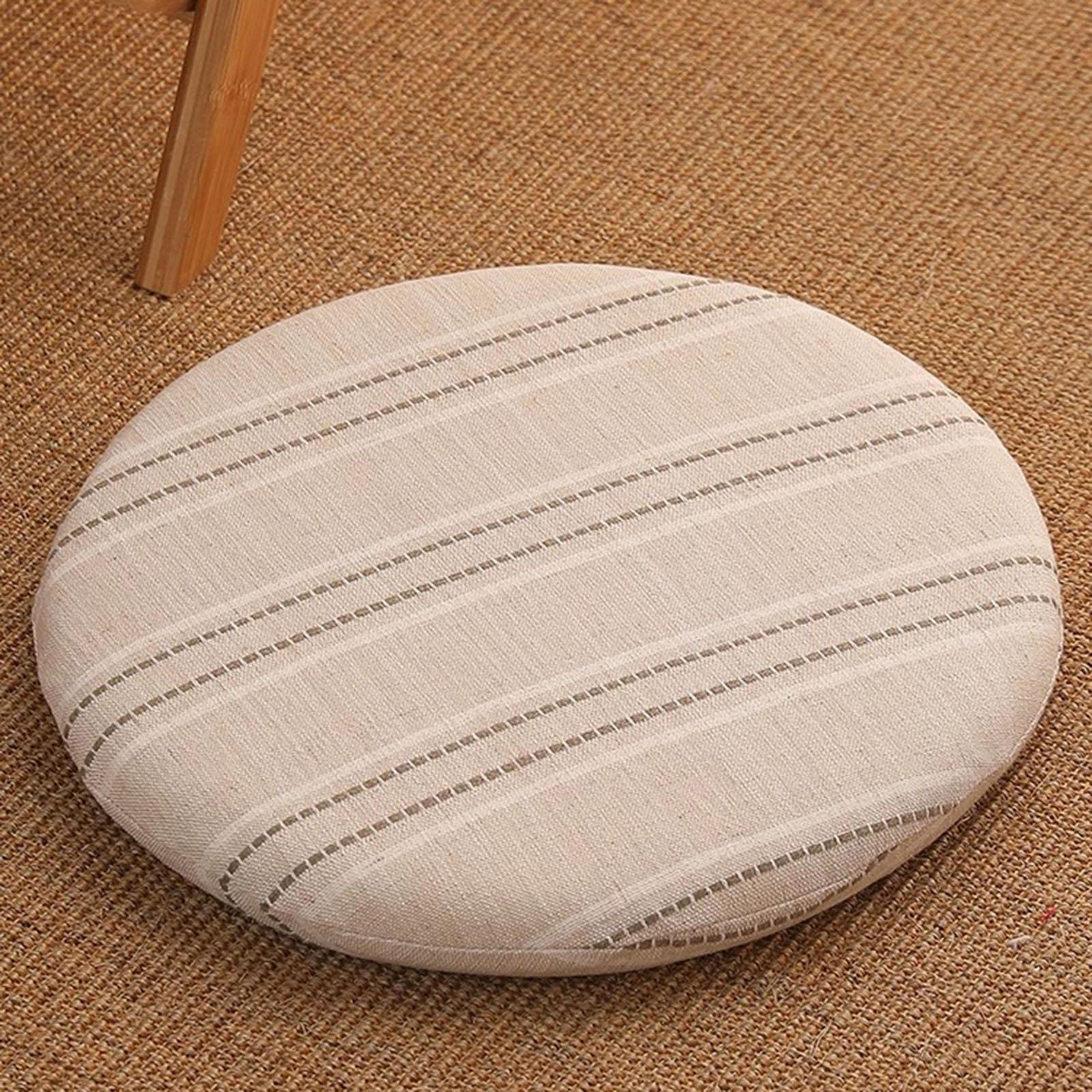 Подушка для пола подушка для стула круглая подушка для дома столовой спальни балкона татами Thin Stripes 1969₽