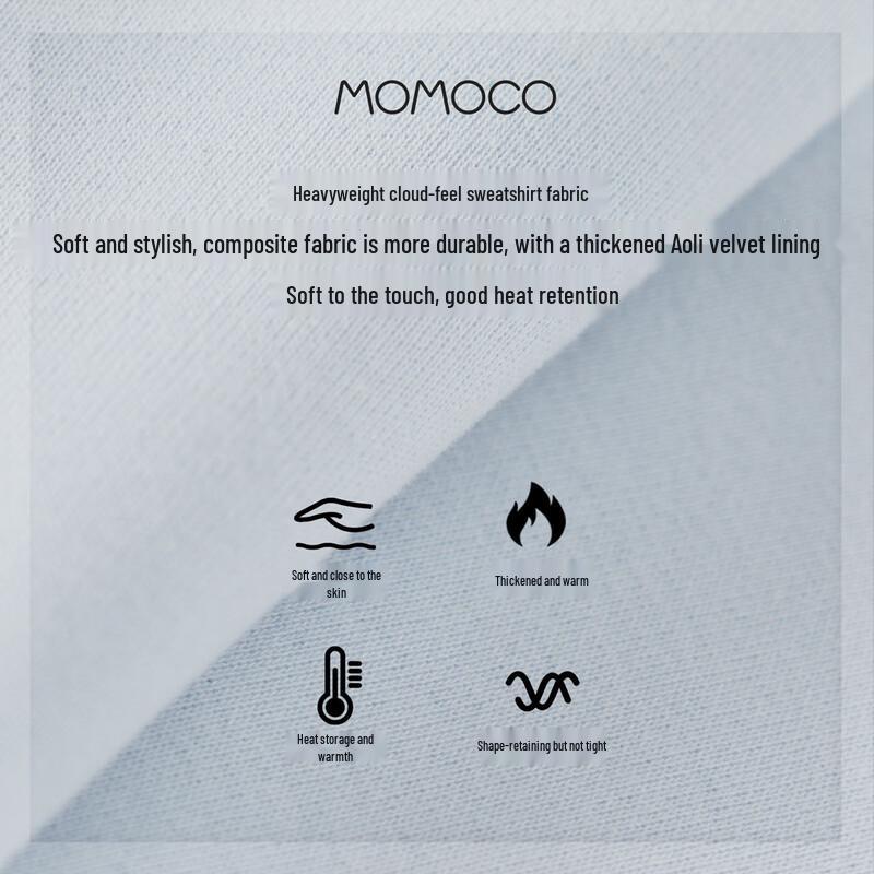 MOMOCO Girls' Korean Style Lapel Sweatshirt
