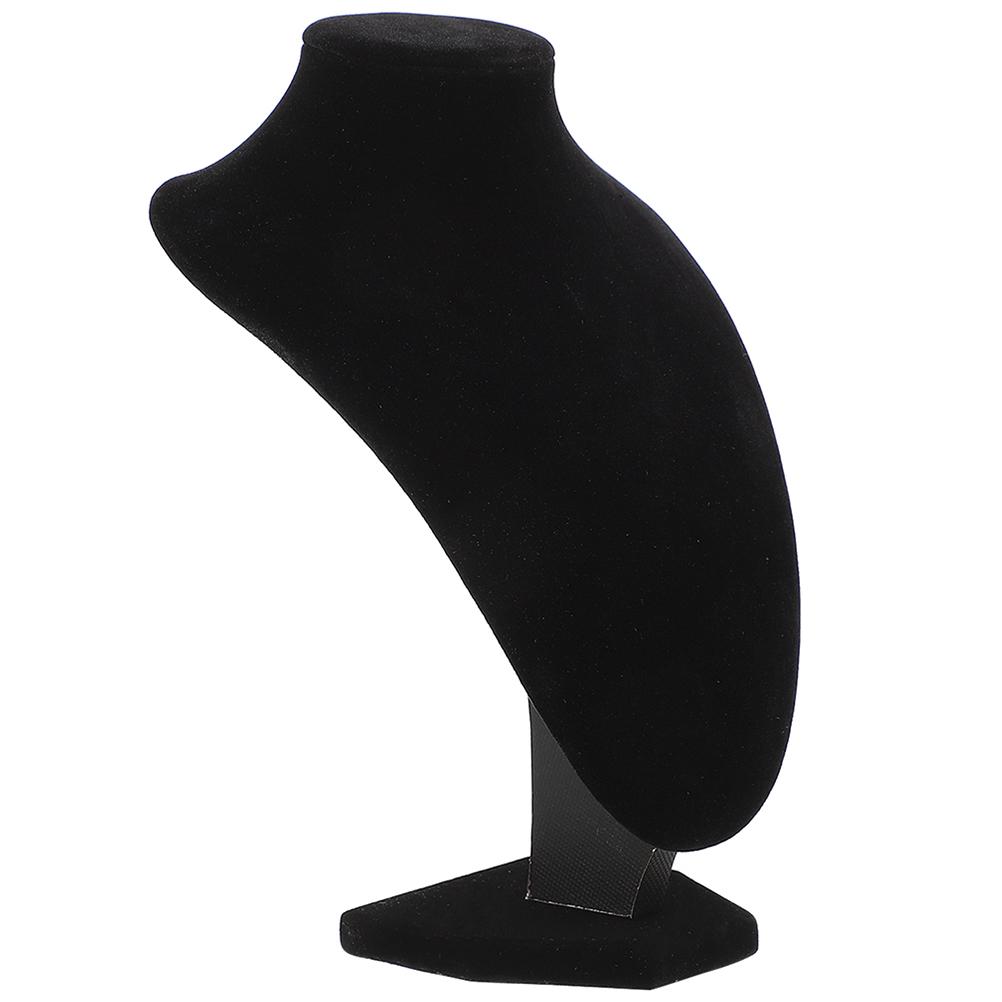 Cabeça Retrato Pescoço Modelo Jóias Suporte Vitrine Espelho Colar Exibição para Venda Suporte Boutique Suprimentos Adereços Busto