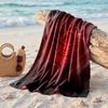 Asciugamano da Spiaggia Morbido Asciugatura Rapida Tema Nottingham Forest?Asciugamano Asciutto Per Vacanze Estive Al Mare Nuoto