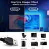 Smart WiFi Bluetooth APP Control RGB LED Strip Lights 1-20M Flexible TV Backlight for Room Party Decor