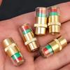 8/1pcs Car Tire Pressure Indicator Tire Pressure Gauge Indicator Alert Monitoring Valve Cap Sensor External Valve Detection