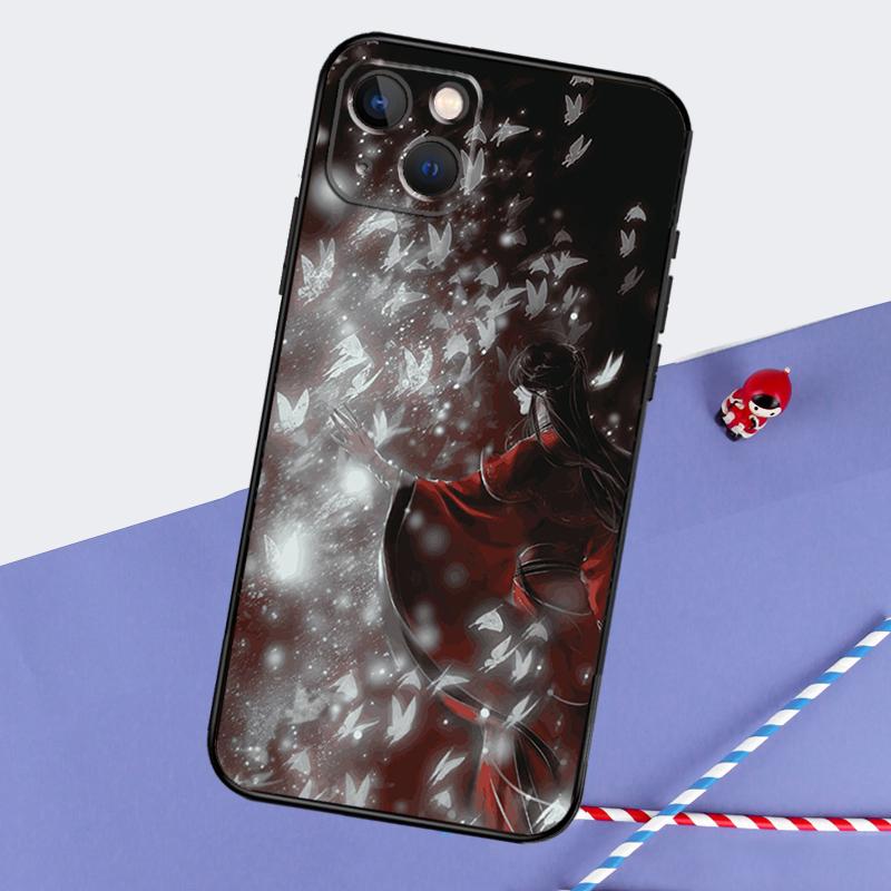 Heavenly Official Blesses Phone Case For iPhone 16 Pro Max 12 13 Mini 11 14 15 Pro Max XR 15 16 Plus 16e Back Cover