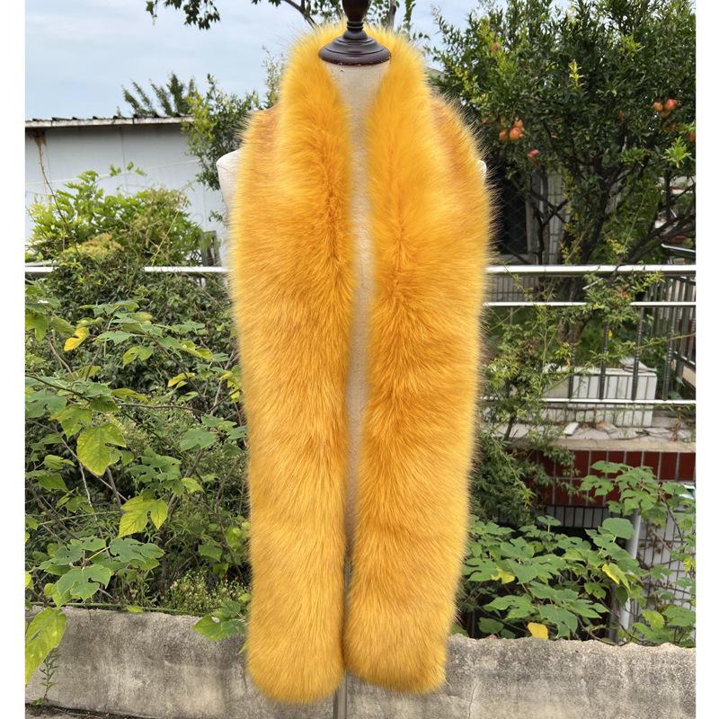 Winter Veelzijdige Faux Fur Sjaal - Warme Furry Nekwarmer voor Dames