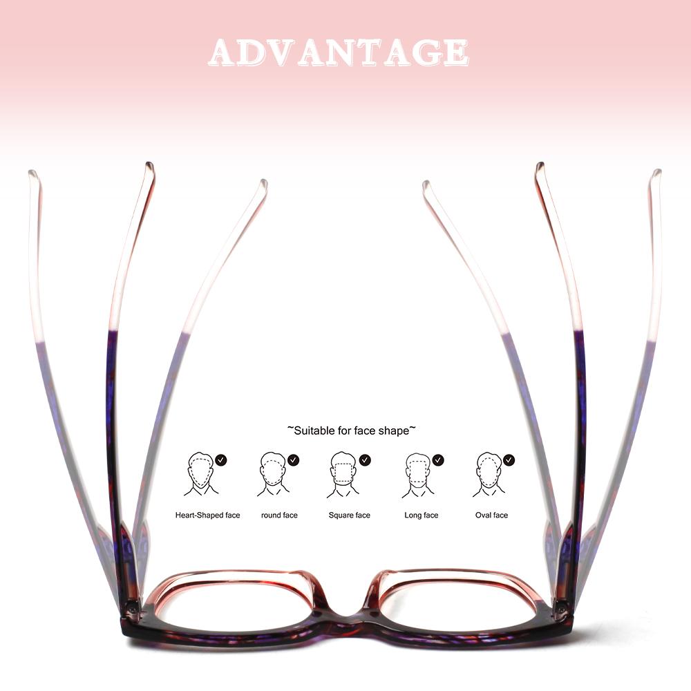 TUREZING Women Sunglasses Rectangular Fashion High Quality Gray Lenses Outdoor Sunshade Unisex Prescription Glasses