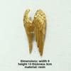 BEPAN European light luxury resin gold little angel wall decoration Swallow nail free wall decoration wall hanging