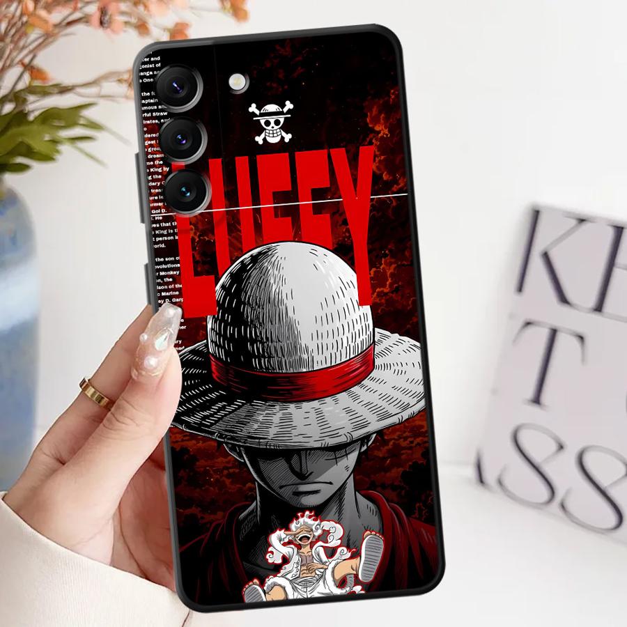 Case for Samsung Galaxy A26 A72 A55 A41 A73 A51 A25 A71 A32 A24 A22 A52 A36 A53 A35 A23 Phone Cover One Piece Luffy