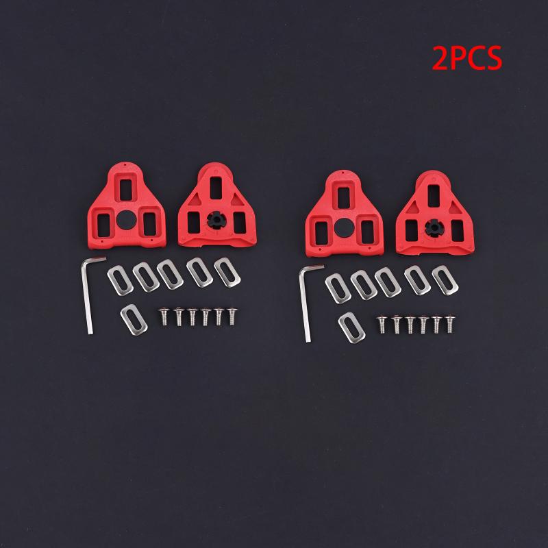 9 Degree Float Cycling Parts Clips Nut Cleats Bicycle Cleats Set Bike Shoes Cleats Pedals Cleat Set Lock Pedal