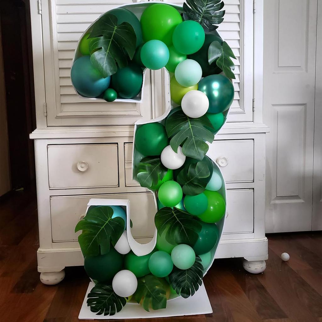 Set di 50 palloncini verdi da 12 pollici, adatto per matrimoni, compleanni, feste a tema, feste pre-matrimoniali, riunioni di famiglia