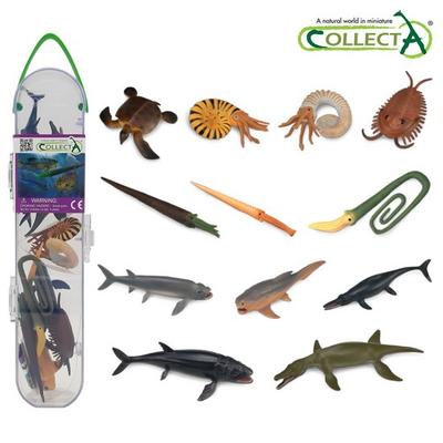 Collecta Mini figúrky starovekých tvorov Sada 12 kusov, populárne hračky v Kórei