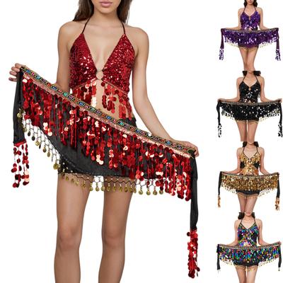 2 Parça, Pullu Püsküllü Sütyen, Püsküllü Üst, Göbek Dansı Eteği, Karnaval, Kulüp, Kostümler