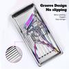 New Stainless Steel Nail Art Equipment Plate Square High-temperature Resistant Cosmetic Storage Tray False Nails Dish
