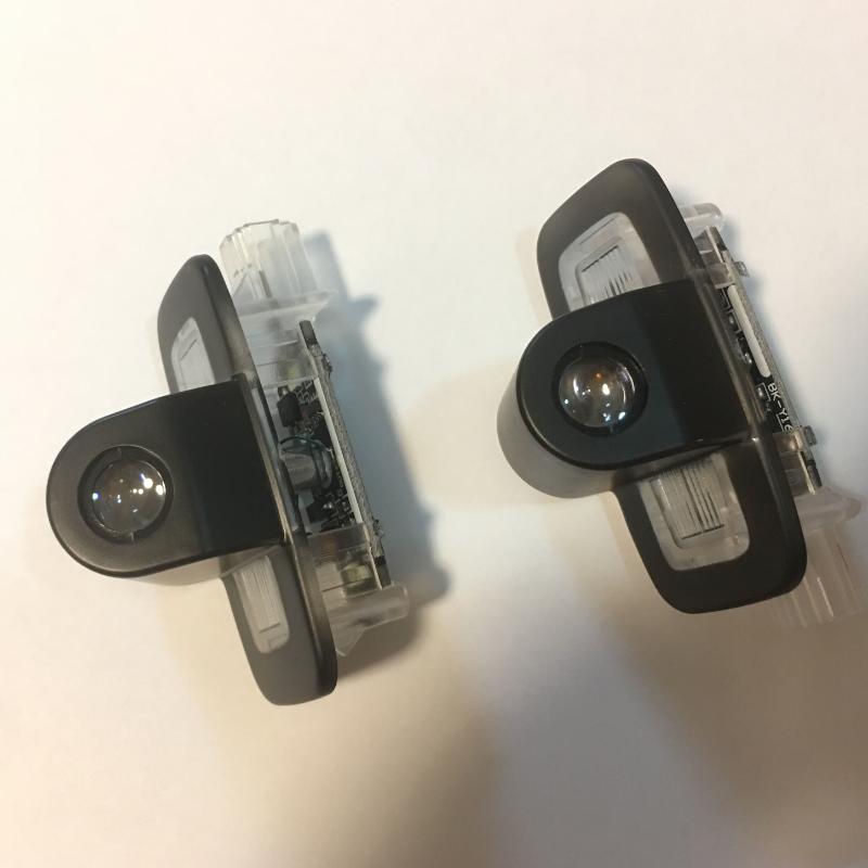 High Clear No Fade for Cayenne Macan 911 718 LED Car Door Courtesy Laser Logo Projector Puddle Lamp Ghost Shadow Welcome