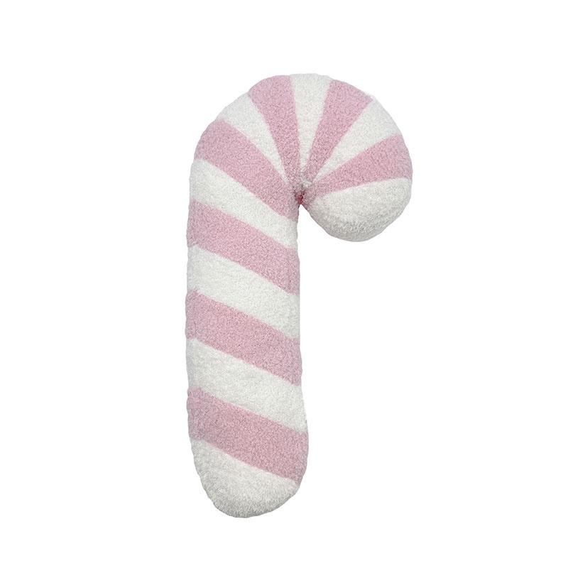 Christmas Candy Cane Pillows Plush Adorable Animal Shaped Toy Soft And Cuddly 45cm