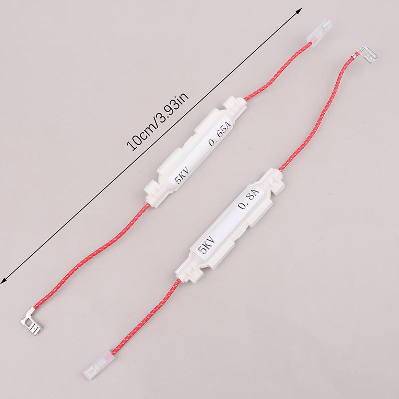 5Kv 0.65/0.7/0.75/0.8/0.85/0.9A High Voltage Fuse For Microwave Ovens Universal Fuse Holder Microwave Ovens Parts