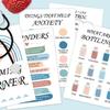 12 Sheets Classroom Calming Corner Posters Mental Health Counseling Posters 10x14Inch For Office School Classroom