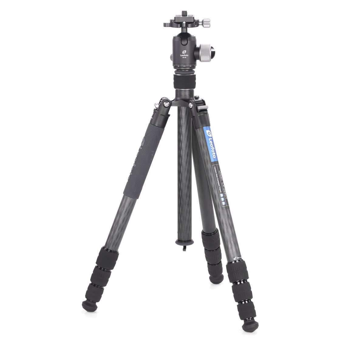 

Leofoto Travel carbon pipe diameter 4 regular domestic import product LX-284CT+XB-38 tripod/head set, 28mm, stages, чорний