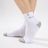 Strumpa för Män Sport Andningsbar Mjuk Bokstav Mode Sneakers Hög Elastisk Mellanlång Strumpa Frottéstrumpa Sommar Löpning