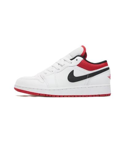Air Jordan 1 Low White Gym Red 553560-118