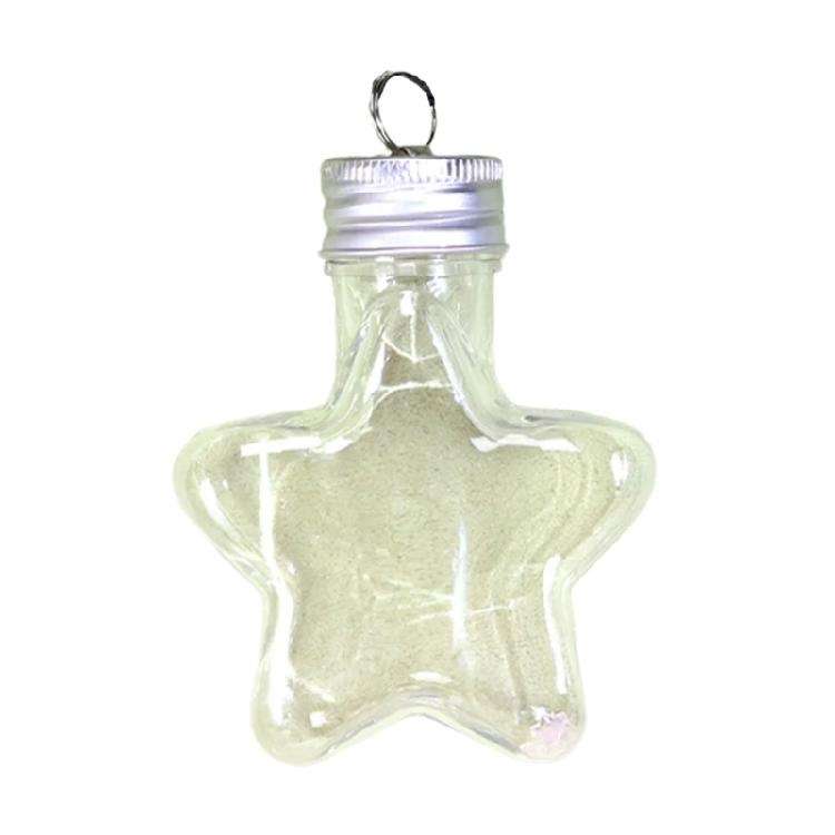 

Shatterproof Plastic Hanging Bottle Jewelry Display Portable Decorative Case with 50ml Capacity for Storaging Use