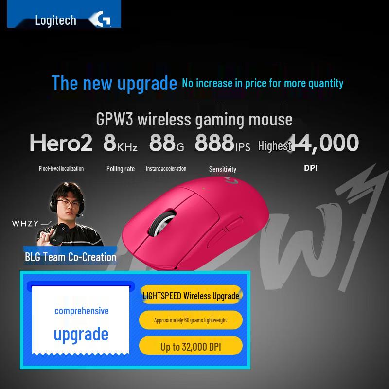 

Logitech G PRO X SUPERLIGHT 2 Wireless Gaming Mouse
