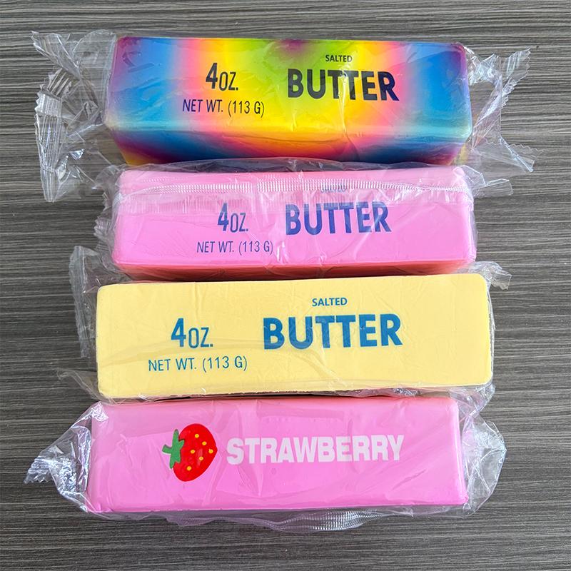 Soft Butter Stick Squishy Slow Rising Fidget Toy Stress Relief Squeeze Toy Anti-Stress Relaxing Decompression Gifts For Adult