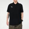 PUMA Polo Shirts Men's Black Polo Collar Moderate Straight Fit 656579-03