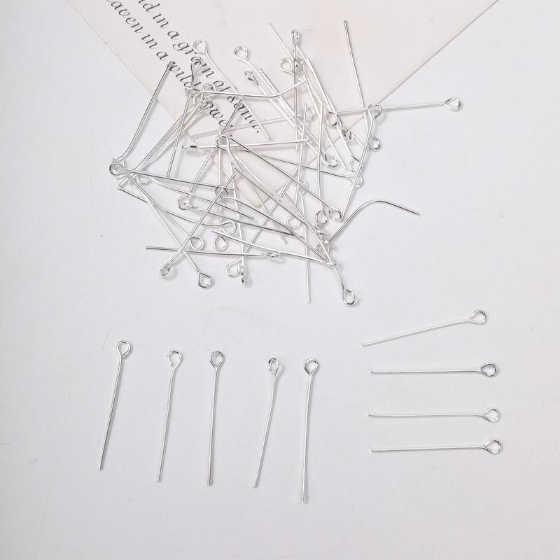 Devítiznaková jehla: Mědí pokovené, barvu zachovávající DIY doplňky pro náušnice, vlásenky a náramky.