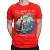 Jesus Coming Out Of My Cave T Shirts Unisex Pure Cotton Vintage TShirts Crewneck Tees Short Sleeve Clothes 6XL