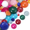 5-10pcs/lot 4-25mm Natural Stone Cabochon Colorful Jade Half Round Cabochon For Jewelry Making DIY Earrings Necklace Accessories