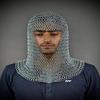 Head Chainmail Armor Medieval Knight Costume Chainmail Armor Costume Best Gift for Him