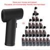 45W Cordless Air Duster Compressed Air Blower Vacuum Cleaner For Computer Laptop Keyboard Electronics Cleaning
